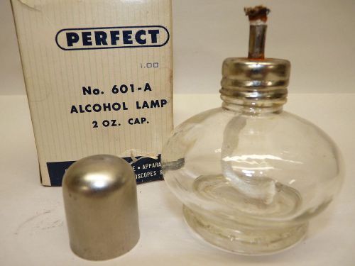 Perfect 2 Oz. Alcohol Lamp No. 601-A, Laboratory Approved