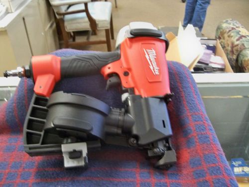 MILWAWEE COIL ROOFING NAILER NEW WITH BAG NO BOOK OR BOX