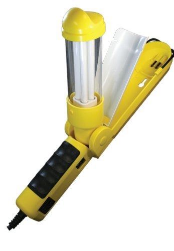 Elumx tf350r flip-up 26-watt work light/task light with receptacle, fluorescent for sale