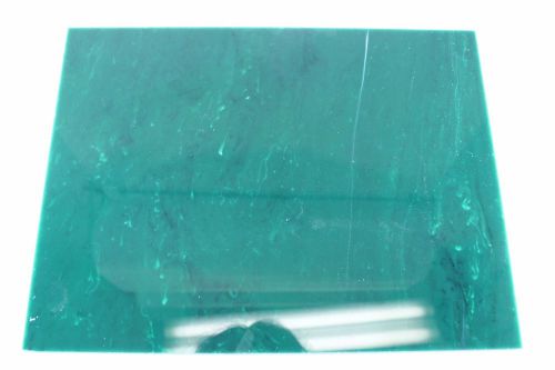 Jade Marble Acrylic Plexiglass Sheet 12&#034;x9&#034;x.125&#034;