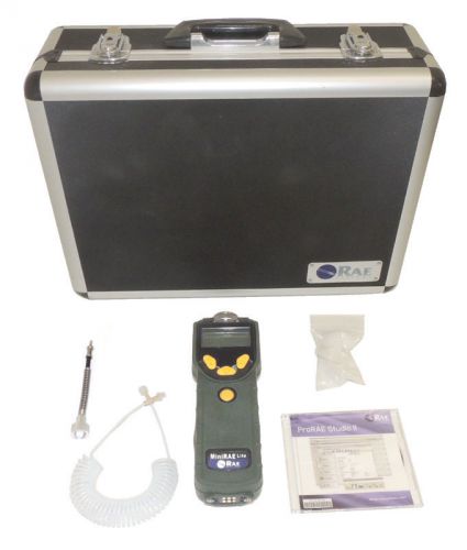 RAE MiniRAE Lite PGM-7300 VOC Monitor &amp; Sensor &amp; Cradle &amp; Hand Pump