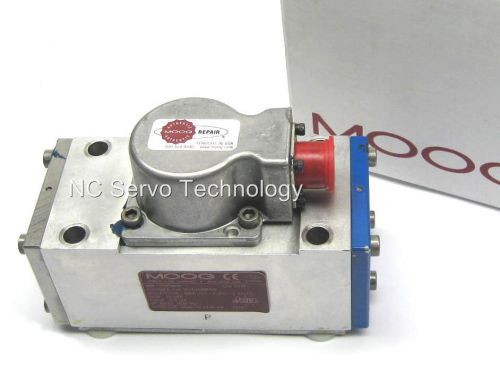 Moog 743f002b servo valve factory repair 351a7620p0101 1 yr warranty for sale