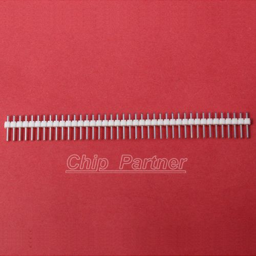 10pcs white 40pin 1x40p male breakable pin header 2.54mm for sale