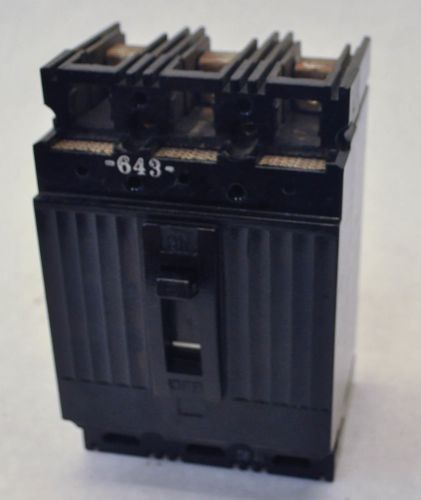 GE TE132070 Circuit Breaker 3 Pole 70A 240V Type TE