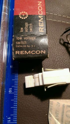 Remcon S-1 low voltage switch