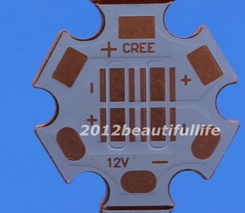 12V 20mm CREE XTE XPE XPG XPG2 XPE2 3535 Led Copper PCB