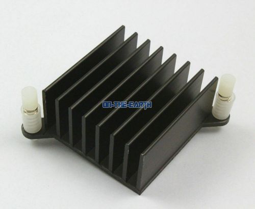 5 Pieces 38*38*18mm Aluminum Heatsink Radiator Chip Heat Sink Cooler / Black