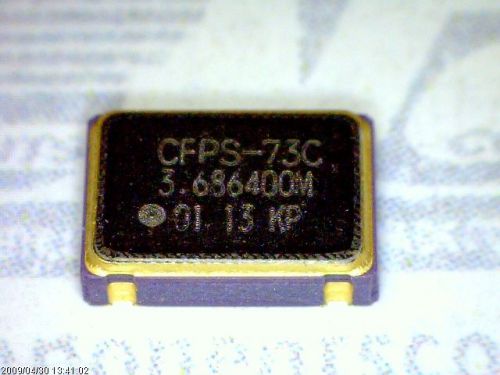 20-PCS FREQUENCY C-MAC CFPS-73C 3.686400M 73C3686400 CFPS73C3686400M