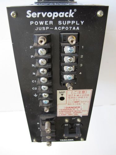 Yaskawa Servopack JUSP-ACP07AA Power Supply
