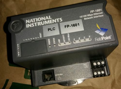 National Instruments NI FP-1601 Ethernet Fieldpoint Network Controller Interface