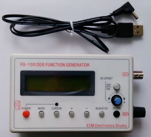 DDS Function Signal Generator : Sine-Triangle-Square Wave : Frequency 1HZ--&gt;500K