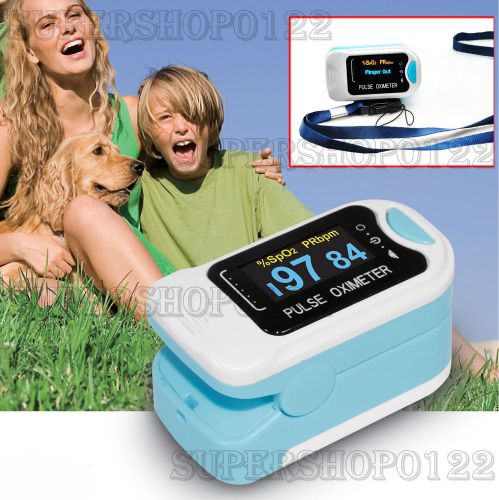 OLED Blood Oxygen Finger Tip Pulse Oximeter Oxymeter SPO2 PR Monitor 6 modes 50N