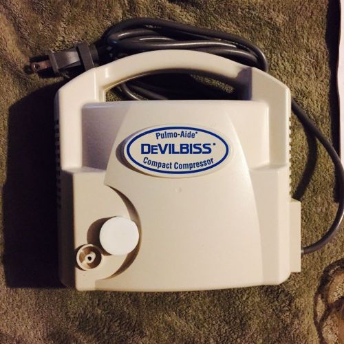 DeVilbiss Compact Compressor/Nebulizer 3655D&amp;3655T with all parts