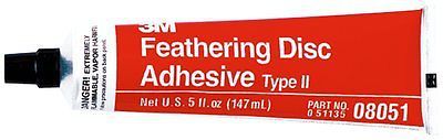 3M(TM) Feathering Disc Adhesive (Type 2), 08051, 5 oz Tube, 6 per case