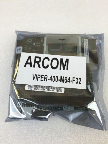 LOT 100 Arcom VIPER-400-M64-F32 SBC VIPER-M64-F32-V1-I-R6 PC/104 400MHz PXA255
