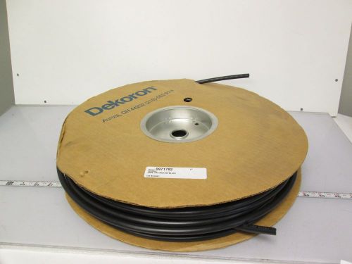 New dekoron 1219 fr tubing 3/8&#034; od 0.062&#034; wall 250&#039; length black plenum rated for sale