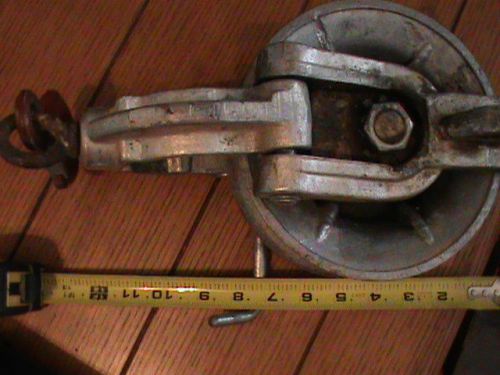 Campbell specialty hoist pulley lift die cast aluminum latch swivel hook oklahom for sale