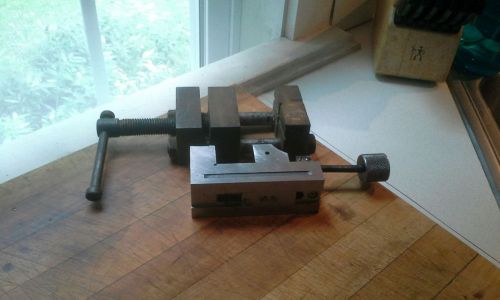 ToolMakers Vise with older drill press vise. Both in Average Condition.
