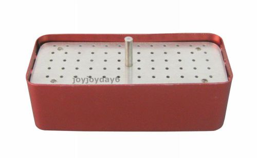 5PCS 72 Holes Bur Disinfection of high-speed B045a Red JY