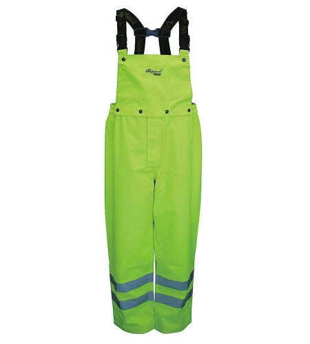 D6329PG Professional Journeyman 300D Trilobal Safety Bib PantsSize XL