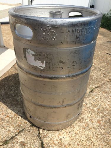 AB 15.5 Gallon (= 58 2/3 Liters = half barrel) Stainless Steel Beer Keg