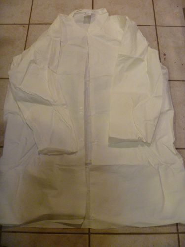 Dupont nexgen personal protection lab jacket 2x suit hazmat kappler ls210wh2x for sale