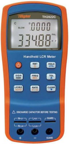 Th2822c protable handheld lcr bridge basic accuracy 0.25% 100hz-100khz frequency for sale