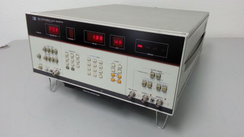 Agilent / HP 8161A Programmable Pulse Generator, 100 MHz