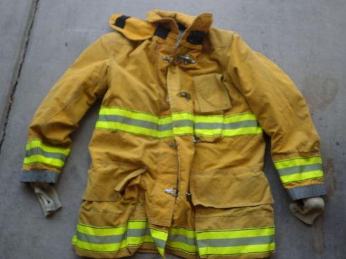 42x35 - Globe Men Firefighter Jacket Turnout Bunker Fire Gear #13 Halloween