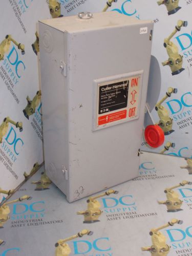 CUTLER HAMMER DH221FGK NON-FUSIBLE HVY DUTY SAFETY SWITCH 30 A # 2
