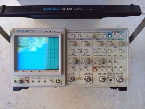 Tektronix 2432A Oscilloscope, freshly calibrated &amp; refurbed; accessorized at BIN