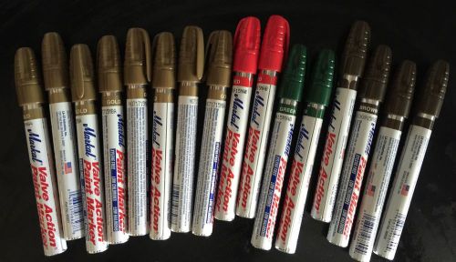 16 Markal Valve Action Paint Markers 3mm