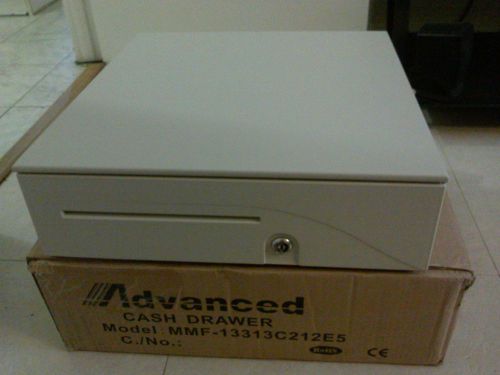 Advanced Metallic Cash Drawer MMF-13313C212E5  white