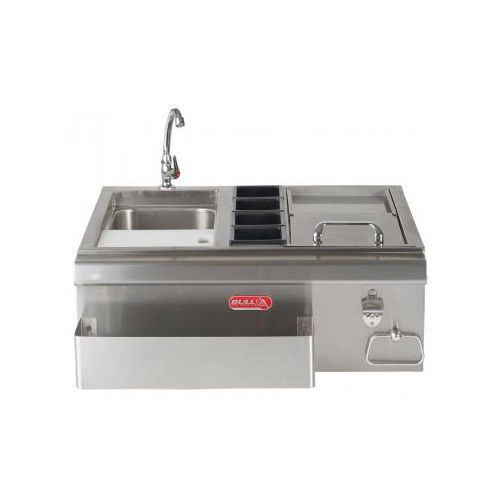 Bull outdoor products bar center with sink for sale