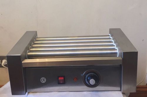 Commercial Hot Dog Warmer C E Model WHD-5 Grilling Machine 5 Roller 12 Hot Dogs