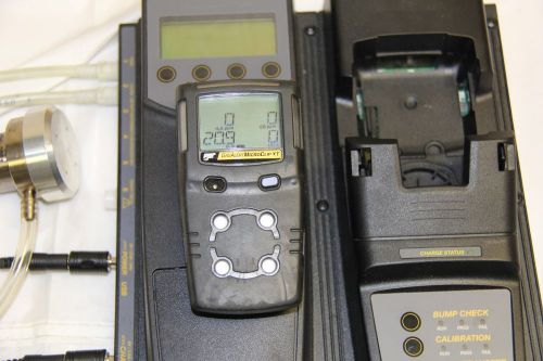 Bw technologies microdock ii system gasalert microclip xt detector calibrated for sale
