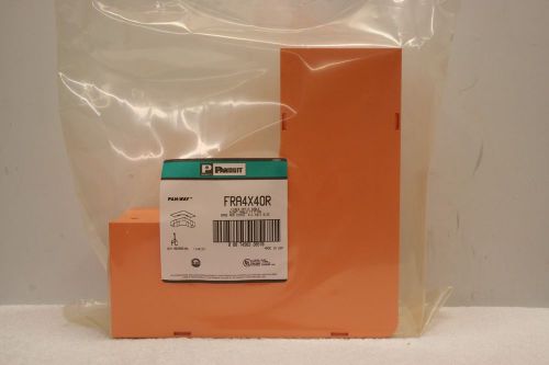 Panduit FRA4X4OR Fiber Optic Cable Right Angle Base and Cover *NEW SEALED*