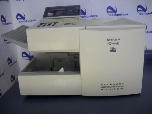 Sharp FO-4470 Fax and Copy Machine