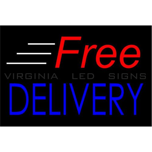 Free Delivery LED SIGN neon looking 30&#034;x20&#034; Pizza Restaurant HIGH QUALITY BRIGHT