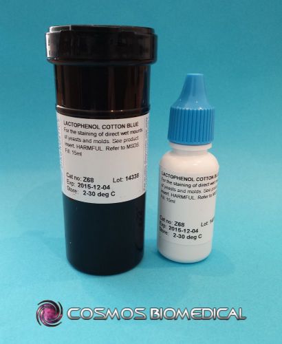 Lactophenol Cotton Blue Microscopy Stain (15ml)
