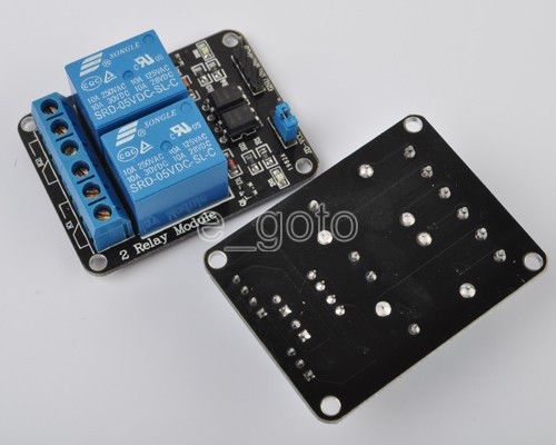 5V 2 Channel Relay Module for Arduino PIC ARM DSP AVR Electronic Raspberry pi