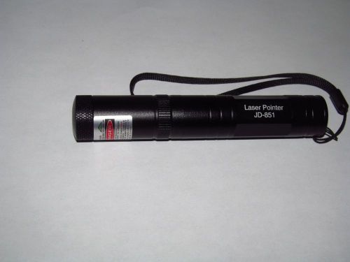 165mW Red 660nm Fixed Focus Diode Laser, Li-on Battery &amp; Charger US Seller