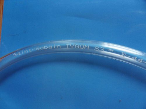 Tygon made in usa s3 b-44-4x 1/2&#034;od, 3/8&#034;id clear plastic tubing 50ft for sale