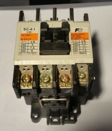 Fuji Electric SC-4-1 SC19AA Contactor w/ Breakage