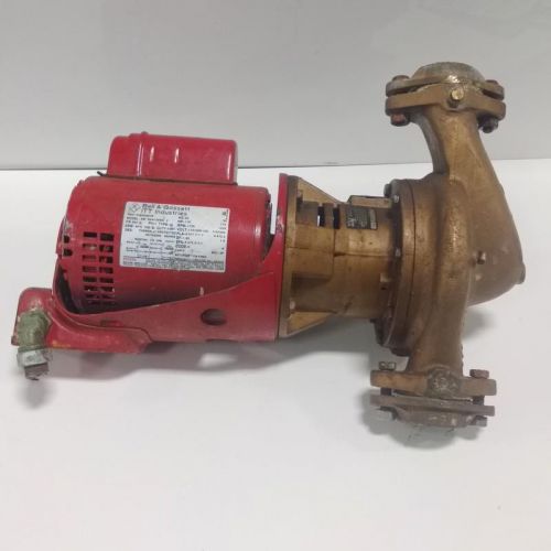 Bell &amp; gossett itt ind circulator pump 903578 aqf 56a17d59e for sale