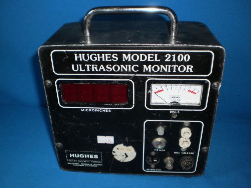 Hughes 2100 Ultrasonic Monitor