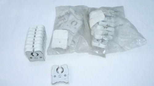29 leviton 431-w te  660w-600v med base bi-pin fluorescent lamp holders white for sale