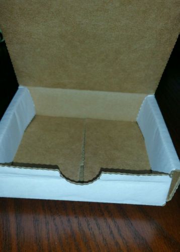 Shipping boxes white 4x4x1 (25 per package)