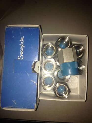 SWAGELOK SS-12-RB-8 (10 total in box)3/4&#034;female npt to 1/2&#034; male npt