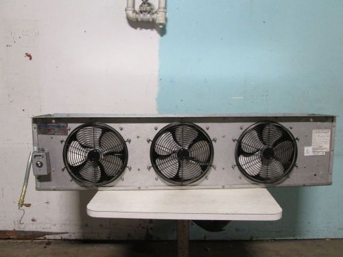 &#034;HUSSMANN&#034; H.D. COMMERCIAL 3 FANS LOW PROFILE EVAPORATOR FOR WALK-IN COOLERS